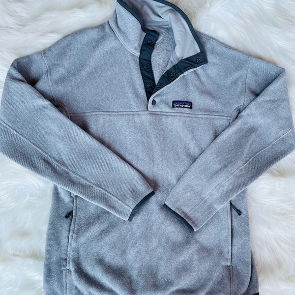 Patagonia Marsupial Better Sweater, Drifter Grey - Picture 3 of 7